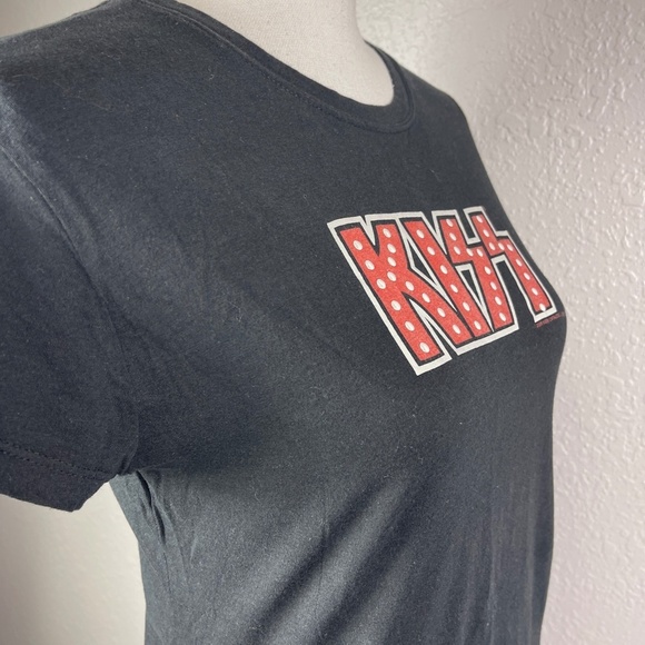 Vintage Vinyl KISS Black t-shirt XL - Picture 7 of 10